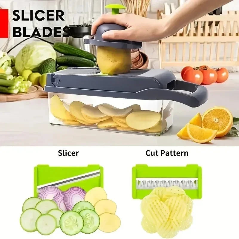 SliceMaster - Cortador Multifuncional de Legumes