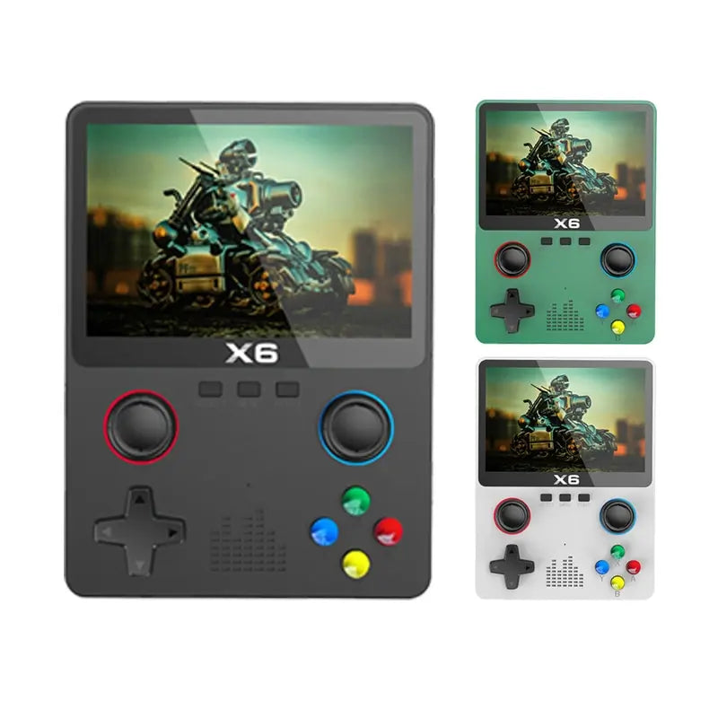 RetroPlay X6 – Console Portátil de Jogos Clássicos