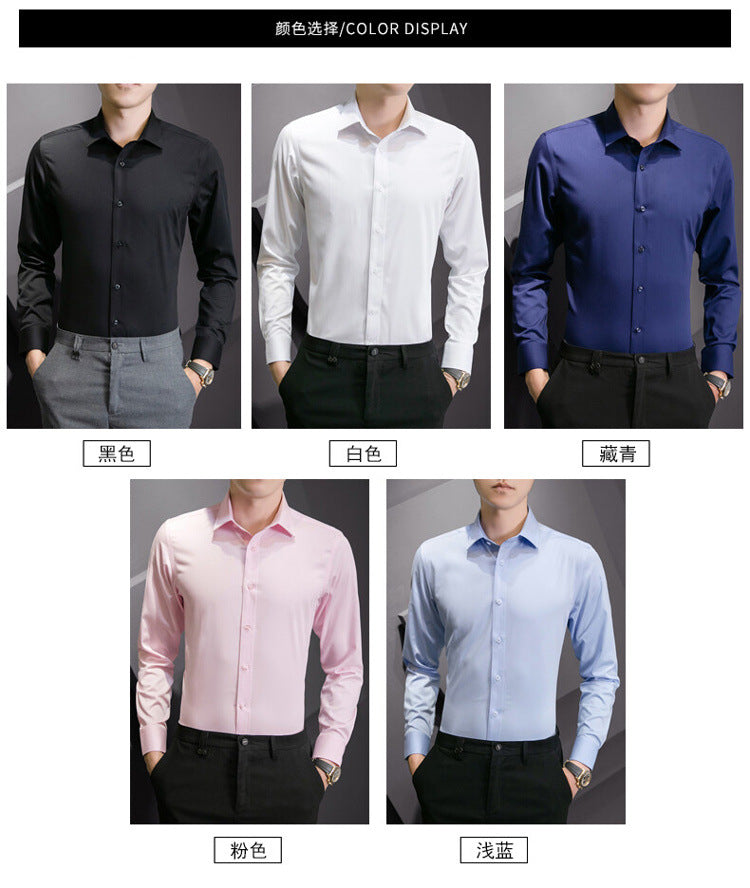 👔 PrimeFit – Camisa Social Masculina de Manga Longa