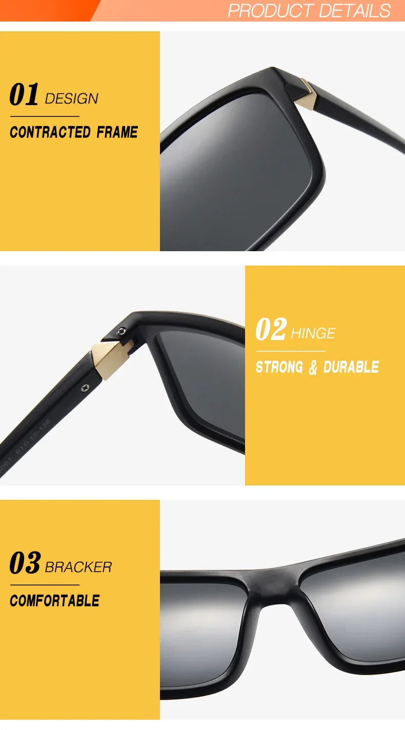 UrbanShades – Óculos de Sol Masculino Clássico com Proteção UV400