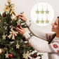 StarGlow – Ornamento Estrela com Glitter para Árvore de Natal