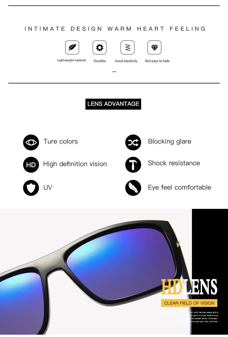 UrbanShades – Óculos de Sol Masculino Clássico com Proteção UV400