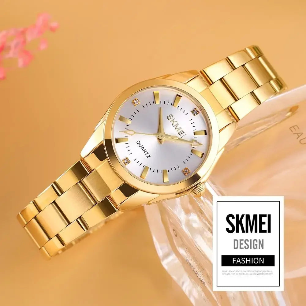 ElegantTime - Relógio Feminino de Quartzo de Luxo